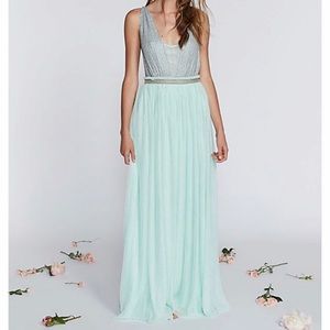 Mint gown